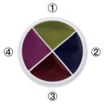  три . Ben naiF/X цвет ассортимент 14g CK-1