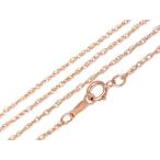 14KGF розовое золото цвет колье трос цепь 1.0mm 45cm[1ko распродажа ] / 14KPG-236CH