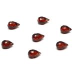 粒販売 モザンビーク産 ガーネット ドロップカット 6mm【4粒販売】 / T040 GN6DP