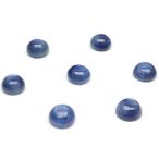 カイヤナイト コイン カボション 6mm【3コ販売】 / 84-9 KI6CO