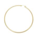 14KGF フープピアス（チューブ） 83mm【1ペア販売】 / 14K-446HP