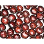 モザンビーク産 ガーネット マロンカット 6〜8mm【1連販売】 / 9-103 GN6MR