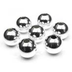 SILVER925 ビーズ 丸玉 8mm[2コ販売] / SV-BZ8