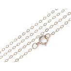 14KGF розовое золото цвет колье flat фасоль адзуки цепь 1.5mm 40cm[1ko распродажа ] / 14K-CH25
