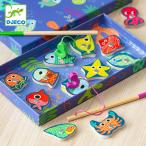 Yahoo! Yahoo!ショッピング(ヤフー ショッピング)魚釣り おもちゃ カラーフィッシングゲーム 子供 マグネット 知育玩具 ジェコ （ DJECO 子ども 魚釣りゲーム キッズ 磁石 木製 ）