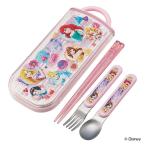 トリオセット 箸・フォーク・スプーン ディズニープリンセス プリンセス スライド式 子供 キャラクター （ 子供用お箸 幼稚園 保育園 食洗機対応 ）