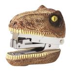 ステープラー 文房具 ヴェロキラプトル 恐竜 ステーショナリー （ 文具 雑貨 インテリア ）