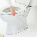 フローリングワイパー トイレ 小さい ミニ サイズ 伸縮 トイレ掃除 床掃除 （ ワイパー モップ コンパクト 床 フローリング 壁 拭き取り 伸縮式 伸縮柄 ）