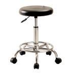 ■在庫限り・入荷なし■ チェア キャスター付き 座面高48cm 高さ調節 背なし キャスターチェア ( チェアー 椅子 丸椅子 キャスター )