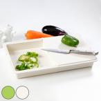 まな板 トレー付き カット＆トレー NATURE ネイチャー （ まないた 俎板 抗菌加工 おすすめ ）