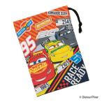 コップ袋 巾着袋 カーズ 歯ブラシホルダー付き 子供 （ マックイーン 巾着 キッズ ランチグッズ ）