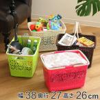 バスケット 収納 ショッピングバスケット 買い物かご レジカゴ フェアリーバスケット S （ 収納バスケット エコバッグ かご カゴ 日本製 ）