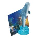 ペン&メモスタンド ジンベイザメ ペン メモスタンド 水族館 （ ペンスタンド ペン立て メモホルダー 文房具 雑貨 ステーショナリー ）