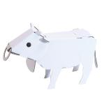 Yahoo! Yahoo!ショッピング(ヤフー ショッピング)工作キット ダンボール製 hacomo kids ウシ （ ダンボール 段ボール おもちゃ ペーパークラフト 工作 子ども キッズ 組み立て 手作り キット ）