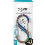 kalabinaesbina-#3 ширина 3× высота 6.8cm ( Night I zNITEIZE S-BINER Sbina-DUALCARABINER STAINLESS S знак type )