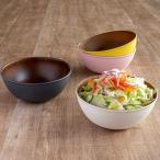 サラダボウル 19.5cm 木目調 isso ecco �