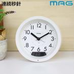 目覚まし時計 連続秒針 静音 温湿度