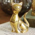 in bloom пресс-папье SITTING CAT латунь ручная работа ( in Bloom грузик орнамент произведение искусства украшение модный кошка .. кошка товары -слойный . -слойный камень настольный )