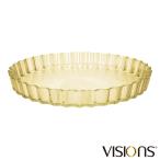 パイ皿 27cm VISIONS 耐熱ガラス （ 食