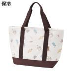 保冷バッグ 麻風トート保冷ショッ�