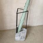 ショッピング傘立て 傘立て トライアングル アンブレラスタンド コンパクト （ 玄関収納 アイアン セメント スリム コーナー 傘 収納 シンプル 三角 ブラック ）