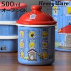 保存容器 ホーロー ムーミンハウス キャニスター 0.5L ( ムーミン 富士ホーロー 食洗機対応 保存 容器 ホーローキャニスター 小物入れ )