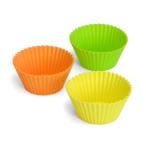 シリコンおかずケース　Lサイズ　3個入（ お弁当グッズ おかずカップ シリコンカップ ）