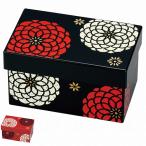 ショッピングお弁当箱 お弁当箱 2段 HAKOYA はこべん 百華 980ml 保冷剤付き （ 和柄 和モダン 菊 ）