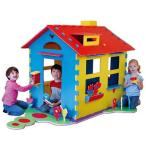■在庫限り・入荷なし■ ぷわぷわハウス ままごとハウス 組み立て キッズハウス ( プレイハウス 子供用ハウス おもちゃ 家 大型 )