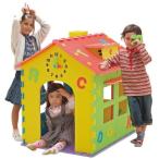 ■在庫限り・入荷なし■ プレイハウス ABCハウス 組み立て キッズハウス ( ままごとハウス 子供用ハウス おもちゃ 家 )