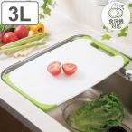 まな板 耐熱抗菌まな板 シンクサイズ LLL プラスチック ラバー付き 食洗機対応 ( プラスチック製 抗菌まな板 カッティングボード おすすめ )
