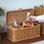 ブレッドケース ユティル ブレッドストッカー かご編み （ バスケット 調味料ラック パンケース ブレッドボックス 食パンケース 蓋付き ）