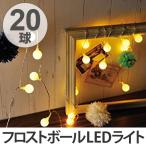 イルミネーションライト　レス　イヴェール　LED20球　フロストボールライト （ 電飾 LED 飾り ）