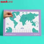 SUCK UK scratch карта интерьер карта мира земля (sak You ke- карта карта . путешествие регистрация мир уменьшать проведен . некий страна покрытие ...)
