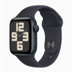 ショッピングapple watch 「新品・未開封」Apple Watch SE 第2世代（Gen２）40mm Midnight ケース+ ミッドナイトスポーツバンド M/L　MR9Y3J/A　