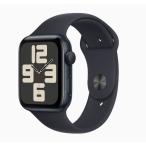 ショッピングオーディオブック 「新品」Apple Watch SE (GPSモデル) - 44mm Midnight ミッドナイトアルミニウムケースMRE73J/A + ミッドナイトスポーツバンド - S/M