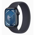 ショッピングapple watch 「新品」Apple Watch Series 9 (GPSモデル) - 41mm Midnight ミッドナイトアルミニウムケース + ミッドナイトソロループ - サイズ7
