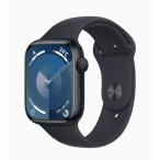 ショッピングapple watch 「新品・未開封」Apple Watch Series 9 (GPSモデル) - 45mm Midnightミッドナイトアルミニウムケース MR9A3J/A+ミッドナイトスポーツバンド - M/L