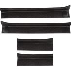 Rugged Ridge ジープ JLラングラー ドアシルプロテクター 4ドア ブラック エントリーガード ブラック 11216.32 マット