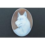 ◆F.モナステロ◆シェルカメオ　ルース　約46.17×34.57mm　約6.76ｇ【33.8ct】　作家　サイン　コレクション　CH-282