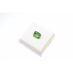 天然グリーントルマリン　ルース　約5.308ct　クッション　GRJソーティング　宝石　ジュエリー　製品制作　電気石　CQ-046