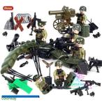 ミニフィグ軍事 兵隊 太平洋激戦 8体セット 武器 付き レゴ 互換 LEGO ミニフィギュア ブロック おもちゃ キッズ 子ども