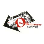 ノスタルジックステッカー レーシングデカール Offenhauser EQUIPMENT DZ097 11cm×6cm 車 アメリ