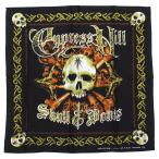  бандана череп большой размер блокировка бандана Cypress Hill кипарис * Hill 50×50cm hip-hop he vi metal 