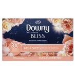 ショッピングダウニー 柔軟シート DOWNY ダウニー メガ柔軟シート インフュージョン BLISS スパークリングアンバー＆ローズ 80枚 大判サイズ