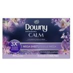 DOWNY ダウニー メガ柔軟シート インフュージョン ラベンダー&バニラビーン 80枚 大判サイズ 22×32cm 乾燥機用 柔