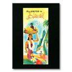  Hawaiian постер Hawaiian серии <Fly UNITED To HAWAII> H-27 America смешанные товары american смешанные товары 