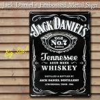 インテリア 装飾 ビッグメタルサイン ジャックダニエル スクエアラベル Jack Daniel's 47×66cm