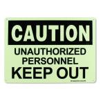  система безопасности автограф [CAUTION KEEP OUT] длина 25× ширина 35cm. свет модель предотвращение преступления табличка America смешанные товары 