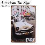 tin plate кий baFor Away go CUBA H30×W20cm жестяная пластина производства интерьер стена поверхность оборудование орнамент стиль Ame li